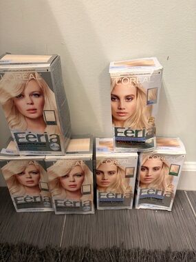 L'Oreal Feria Blonde Toner & Platinum Hair Color Pack